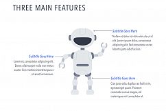 Robot Showcase PowerPoint Template Product Image 10
