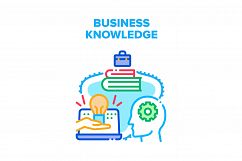 Business Knowledge Study Vector Concept Color Product Image 1