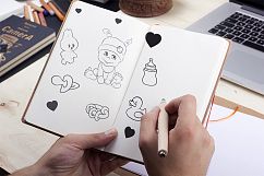 Baby / kids logo. Great bundle Product Image 5