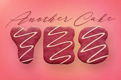 Chocolate Cake - 3D Lettering Product Image 4