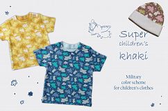 Elephanties in military - patterns Product Image 3