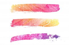 Watercolor Splotches Blob Clipart Product Image 5
