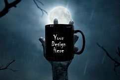 Halloween Mug Cup Mockup Mummy Product Image 1