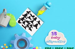 Set of 46 people silhouettes Product Image 3