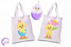 Easter Chick clipart, graphics, illustrations AMB-1201 Product Image 2