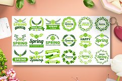72 SPRING VINTAGE BADGE &amp; RIBBON Product Image 5
