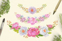 Floral Design Pack (watercolor &amp; pastel) Product Image 7