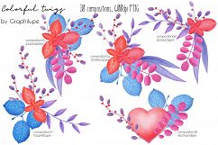 Colorful Twigs - Hand-drawn Illustration Kit Product Image 5