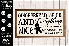 Gingerbread Spice SVG Product Image 1