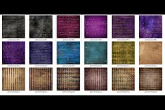 Gold Handwriting Digital Paper Product Image 3