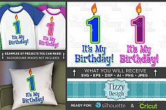 1st Birthday SVG - Its My Birthday SVG - Kids Shirt - 1028 Product Image 1