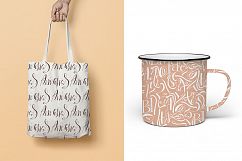 12 Calligraphic patterns Product Image 2