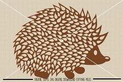 Hedgehog SVG / DXF / EPS / PNG files Product Image 2