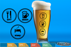 Eat,beer,sleep Product Image 1