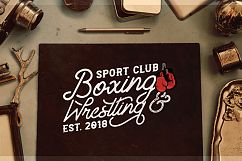 20 Vintage Boxing &amp; Gym Templates Product Image 3