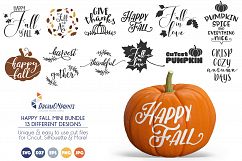 Fall / Thanksgiving Bundle - 13 SVG Designs Product Image 1