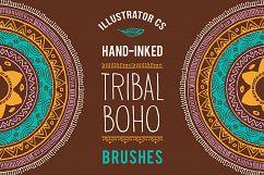 50 Boho - Tribal - Gypsy Ai Brushes Product Image 1