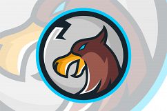 5 Head Animals Mascot Logo Design Vector Illustration Product Image 2