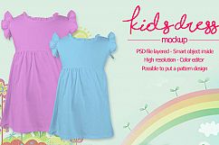Kids Dress Mockup Product Image 6