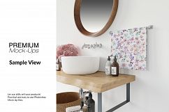 Bath &amp; Towels Mockup Set Product Image 12