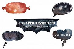 Happy Halloween - Watercolor Clip Art Set Product Image 7