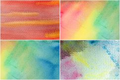 50 Watercolor Backgrounds 05 Product Image 9