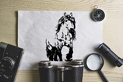 Hand drawn horse collection, vector Product Image 4