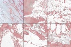 Rose Gold Marble Digital Paper Product Image 3