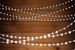 String Lights Clip Art Set - PNG, AI Product Image 2