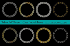Circle Fretwork Frames Product Image 1