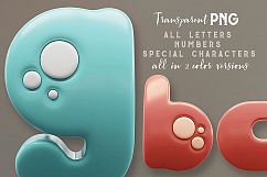 Funny Futuro 3D Lettering Product Image 2