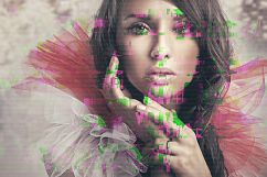 Gif Glitch Animated Photoshop Action Product Image 5