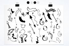Arrow Doodles graphics and illustrations Product Image 2
