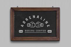 15 Vintage boxing emblems Product Image 3