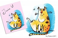 Wild Wild Cat - 14 illustrations Product Image 14