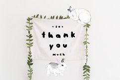 WHY SO CUTE: 10 Easter watercolor bunnies Product Image 8
