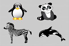 Cartoon animals collection Product Image 11