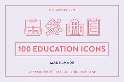 Line Icons - Education  Product Image 1