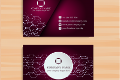 Abstract Business Card (with Electronic Circuit Touch) Product Image 8