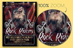 Rock Riders Flyer Template Product Image 2