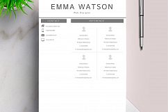 Professional creative Resume Template 4 Pages Product Image 6