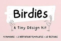 Birdies | A Tiny Design Kit Product Image 1