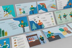 Professions Infographic PowerPoint Template Product Image 4