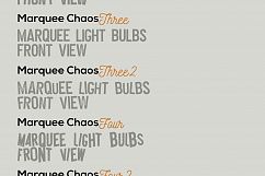 Marquee Chaos View - Color Fonts Product Image 3