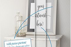 Frame mockup - clean bright interior oil lamp Product Image 2
