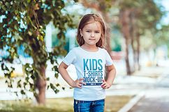 Kids T-Shirt Mock-Up Vol 3 Product Image 11