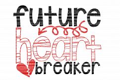 Valentine&#039;s Day Future Heart Breaker SVG Files for Cricut Design Space and Silhouette Studio Family Shirts Printable Clipart File Commercial Use Product Image 1