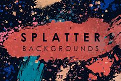Splatter Backgrounds Product Image 1