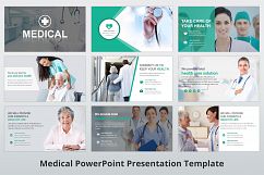 Medical and Healthcare Presentation PowerPoint Template Product Image 4