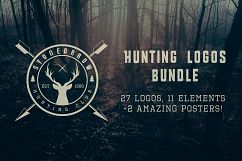 Vintage Hunting Emblems Bundle Product Image 1